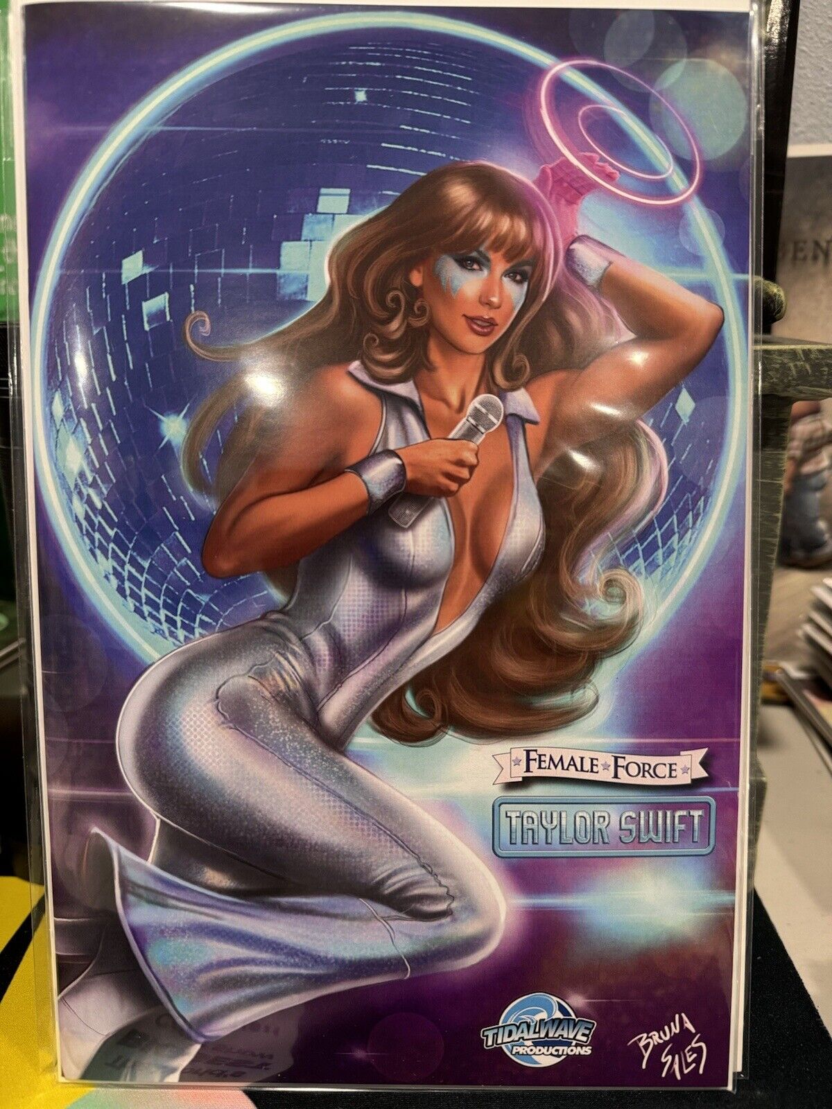 Female Force Taylor Swift Comic Book DAZZLER Cosplay Variant