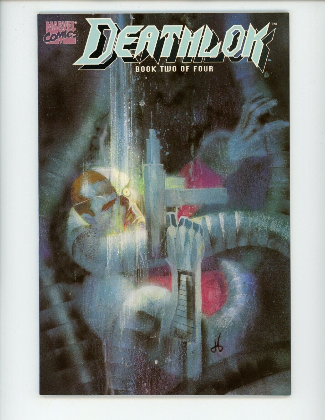 Deathlok #2 Comic Book 1990 VF/NM Mini Series Marvel Comics 52 Pages