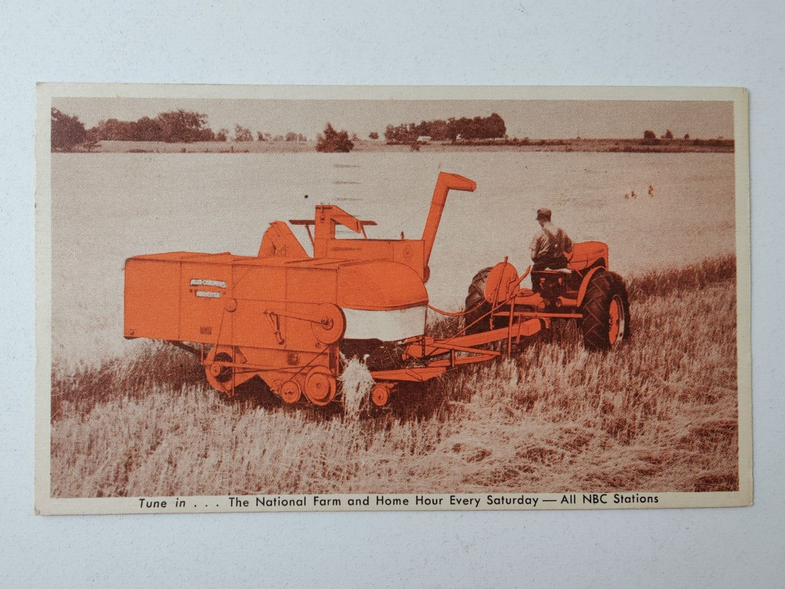Allis-Chalmers Model 60 All Crop Harvester Milwaukee WI Postmarked (1949 KS) Ks1