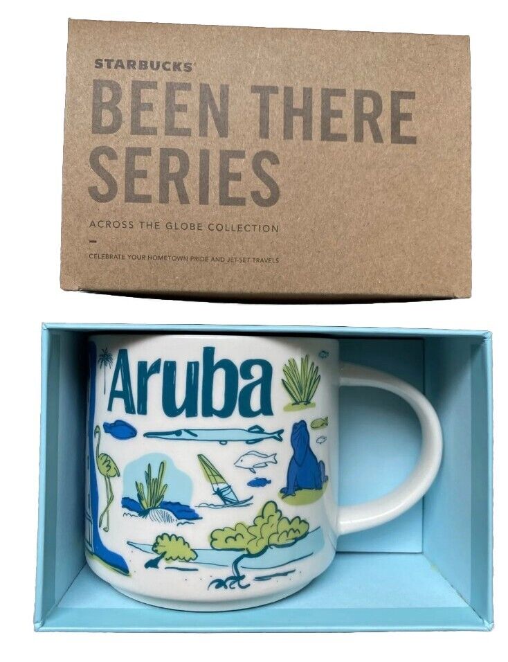 Starbucks Aruba Been There Series Collection 14oz Ceramic Mug