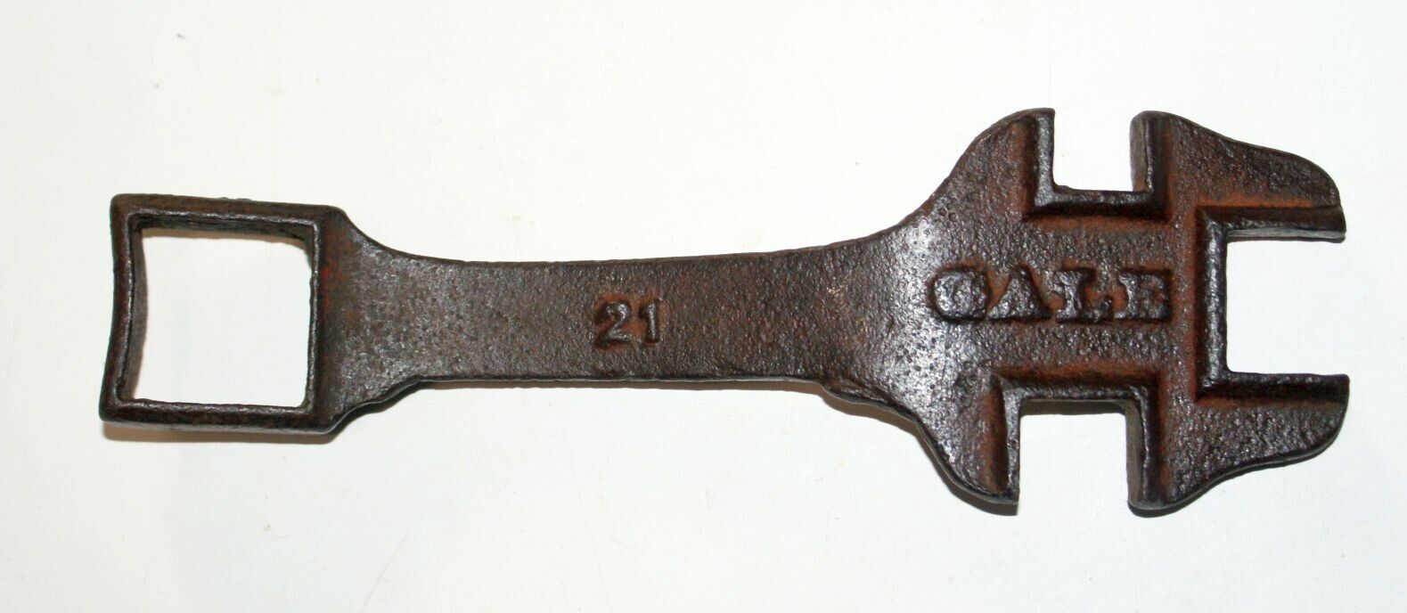 Old Antique Vintage GALE 21 farm implement plow wrench tool Albion, MI