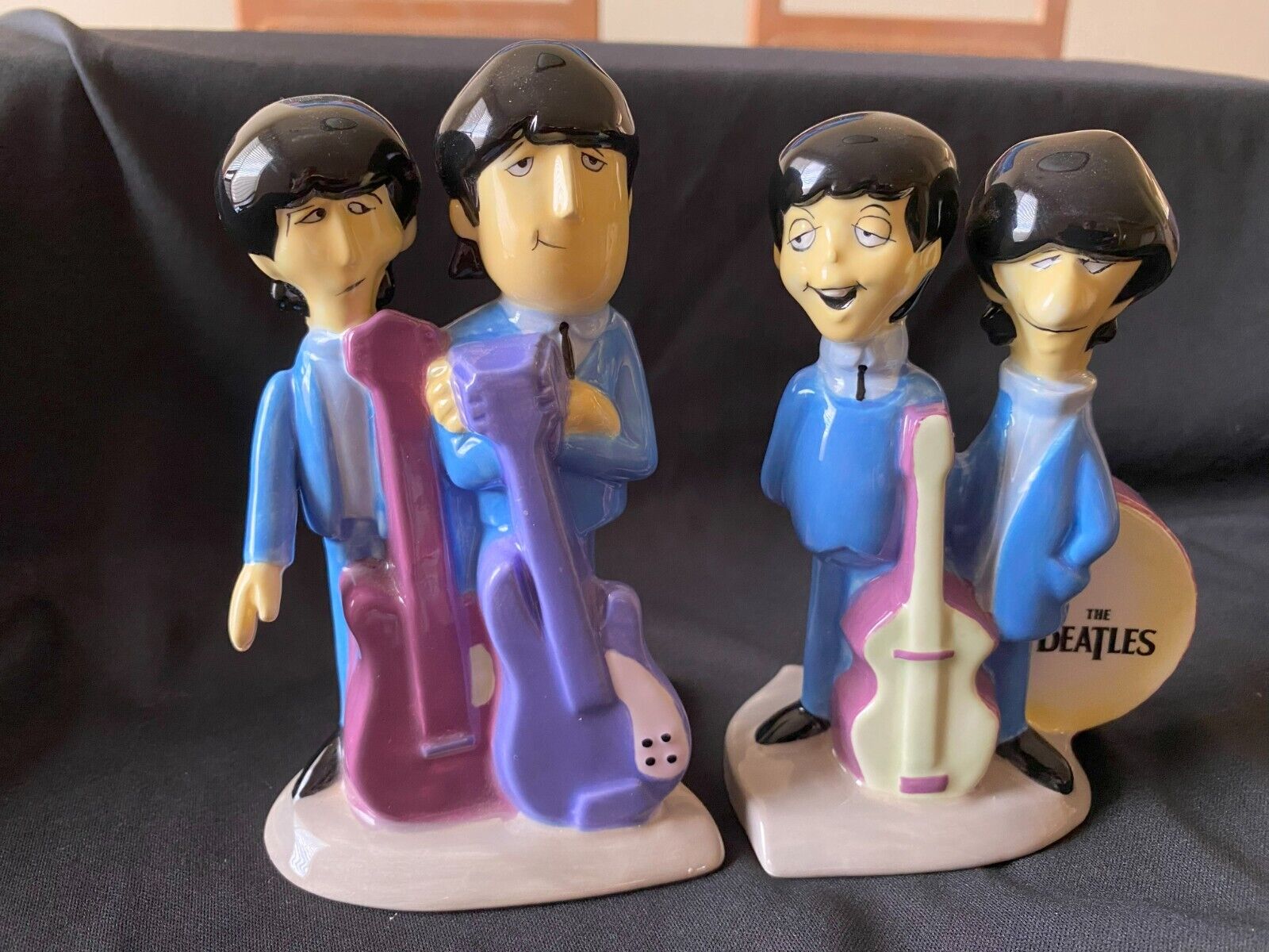 The Beatles Animated 2004   Salt & Pepper Shakers