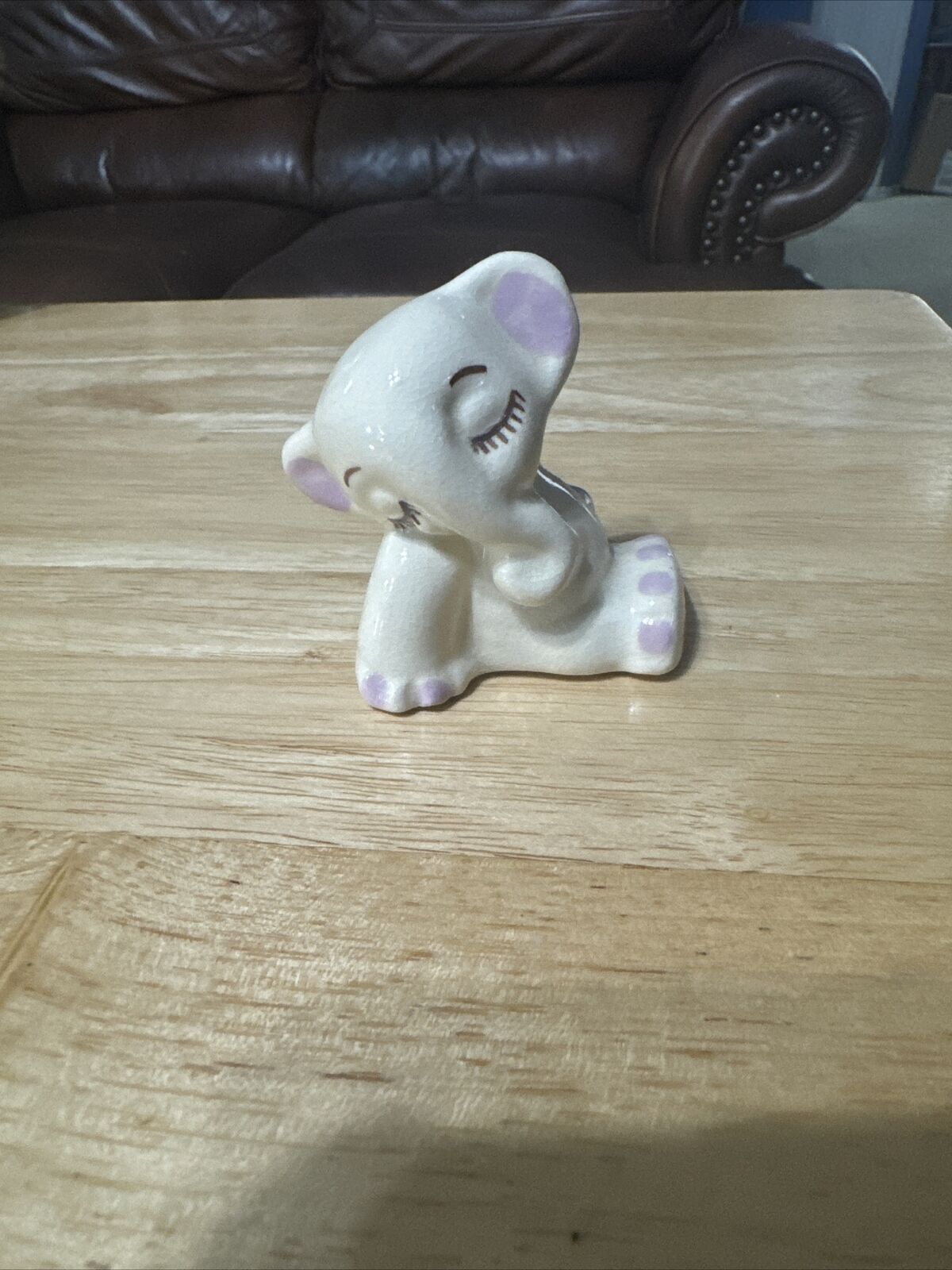 Sweet Sleeping Elephant Figurine