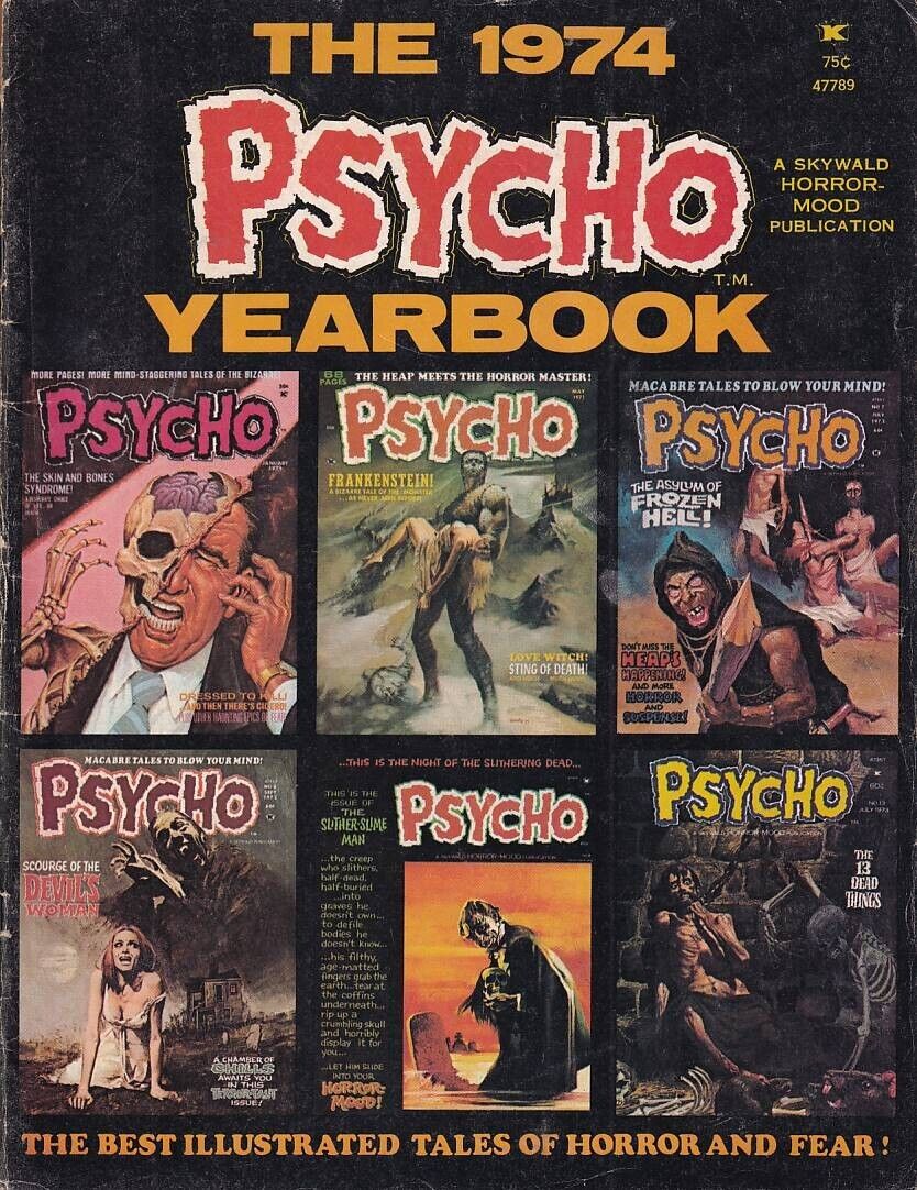 40511: Skywald PSYCHO YEARBOOK #1974 F- Grade