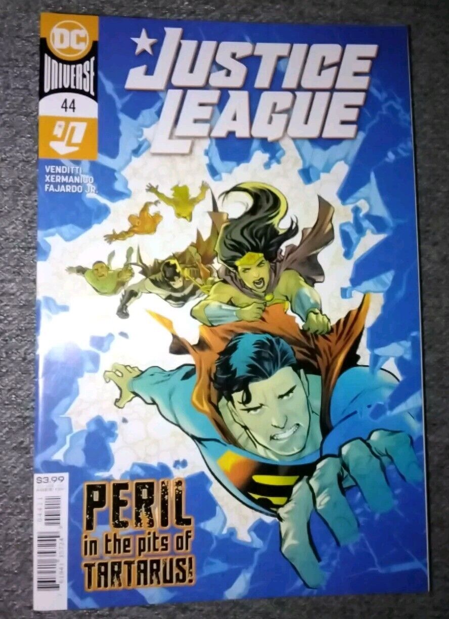 Justice League Peril In The Pits Of Tartarus #44 (2020) DC universe Comics