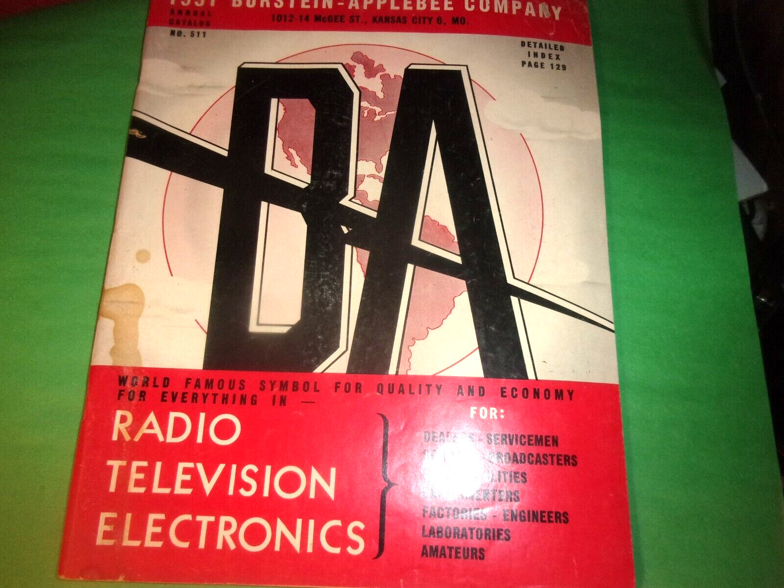 Burstein-Applebee Electronics Catalog 1967 Vintage Electronics 1951