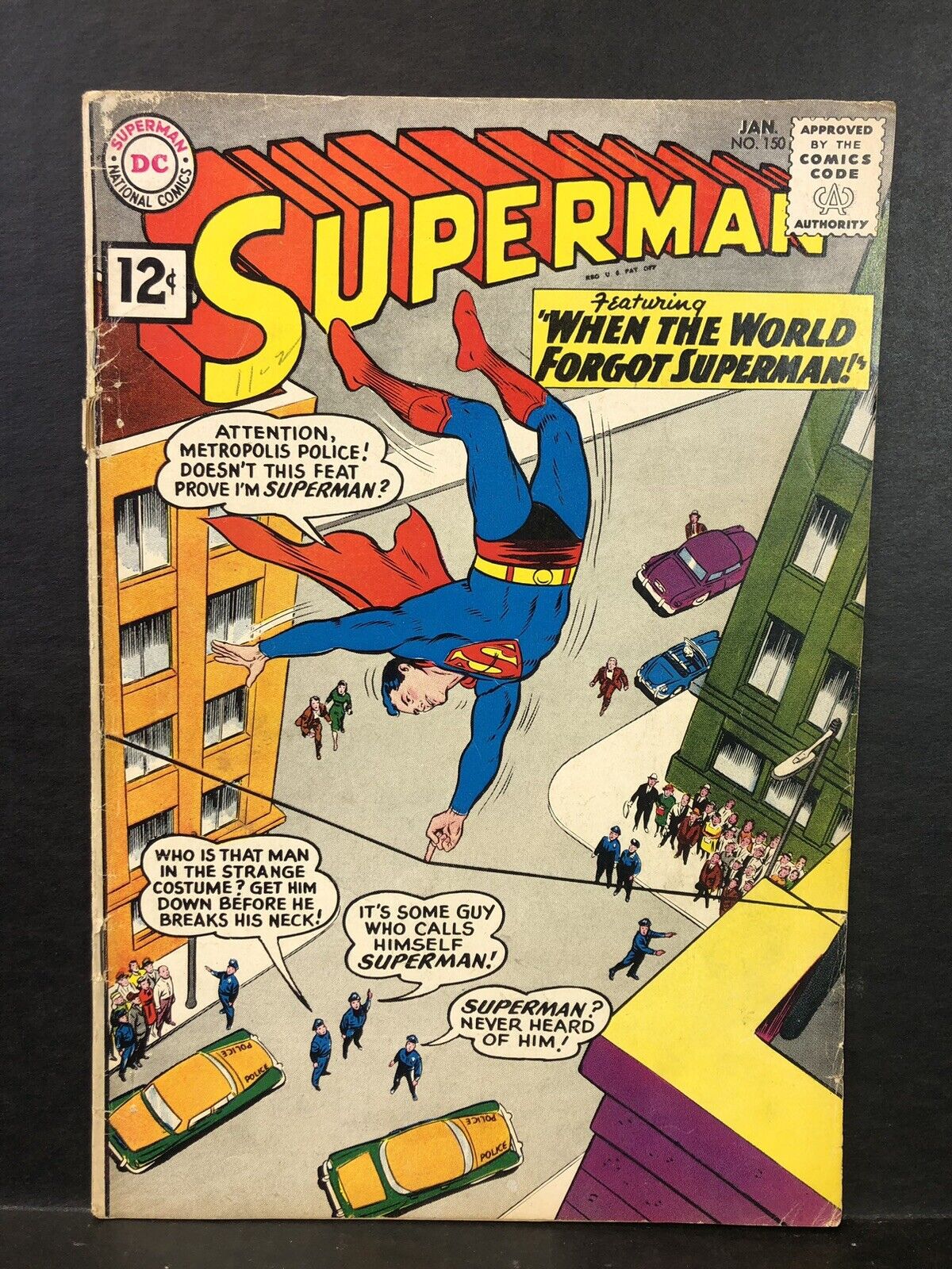 Superman #150 - The One Minute of Doom (DC, 1962)