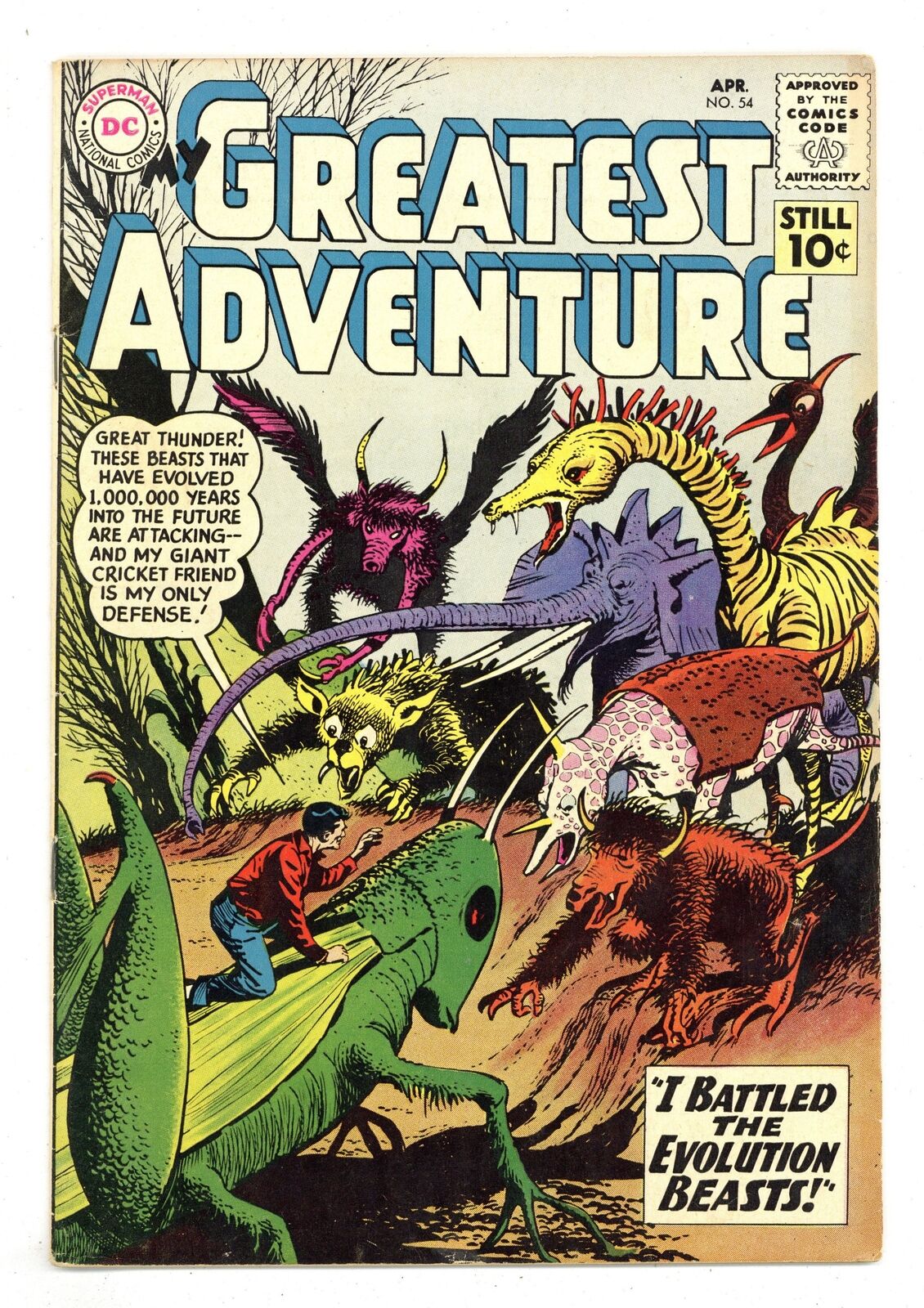 My Greatest Adventure #54 VG 4.0 1961