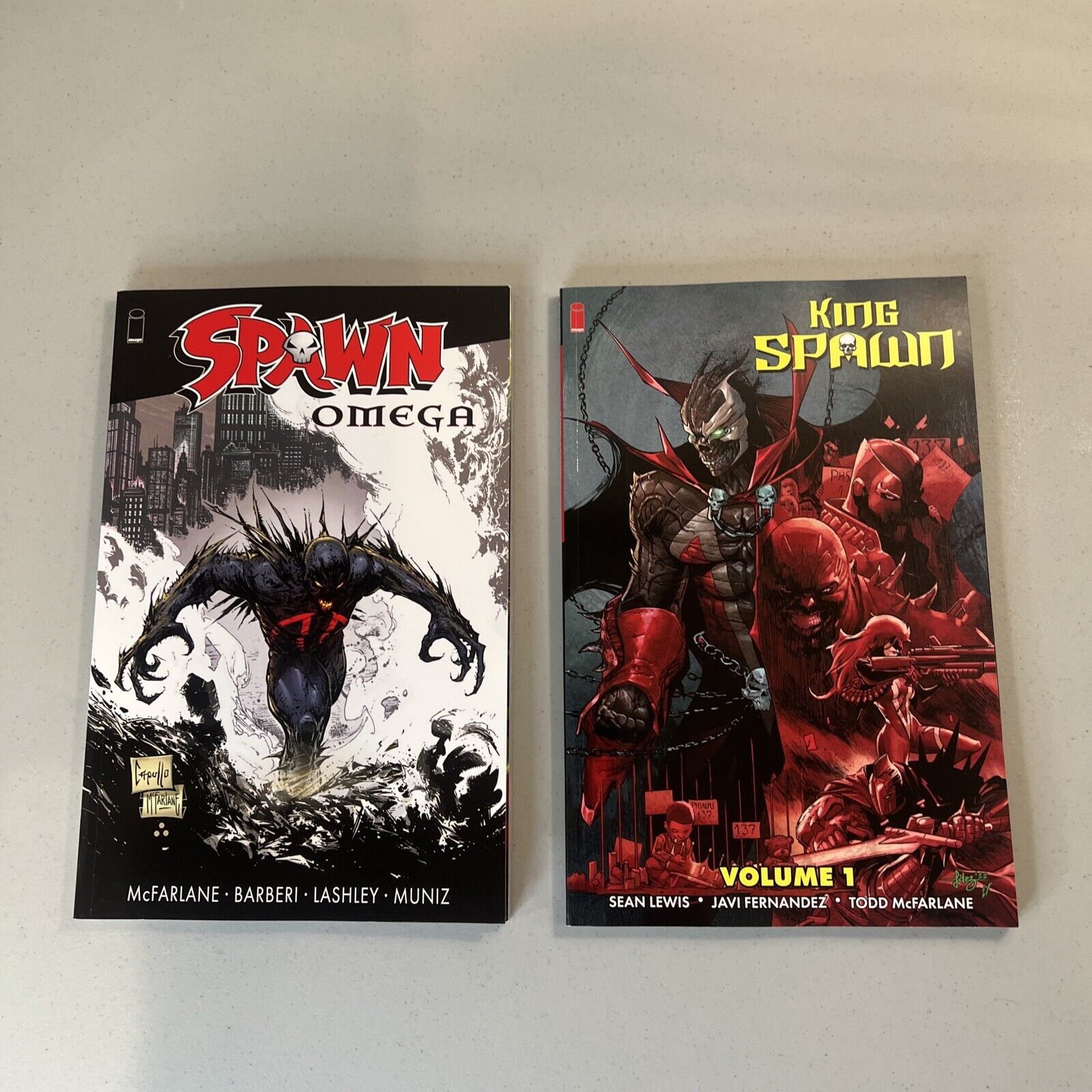 Spawn Omega Softcover TPB Graphic Novel