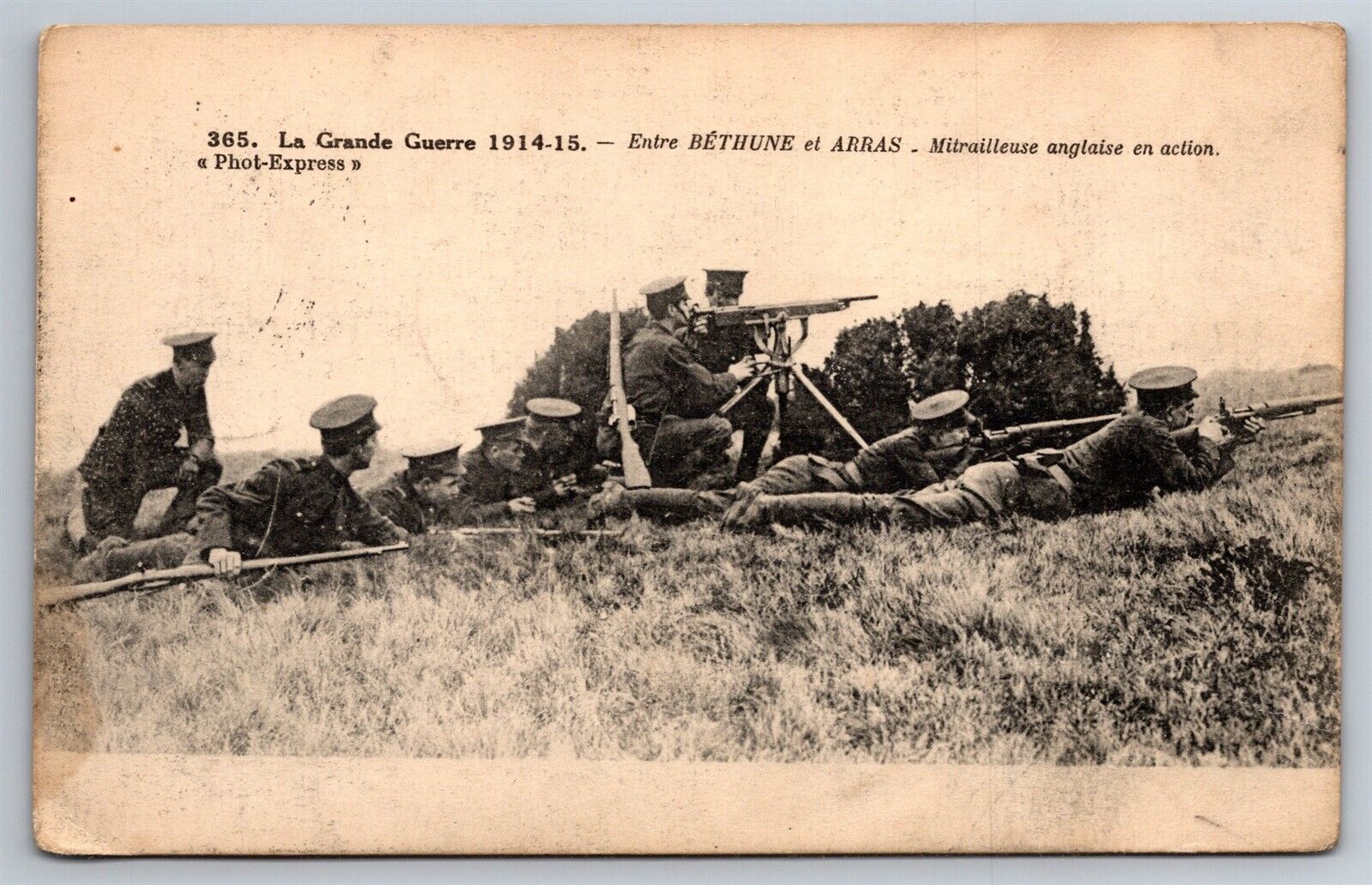 La Grande Guerre 1914-1915 The Great War Bethune & Arras French WWI Postcard L24