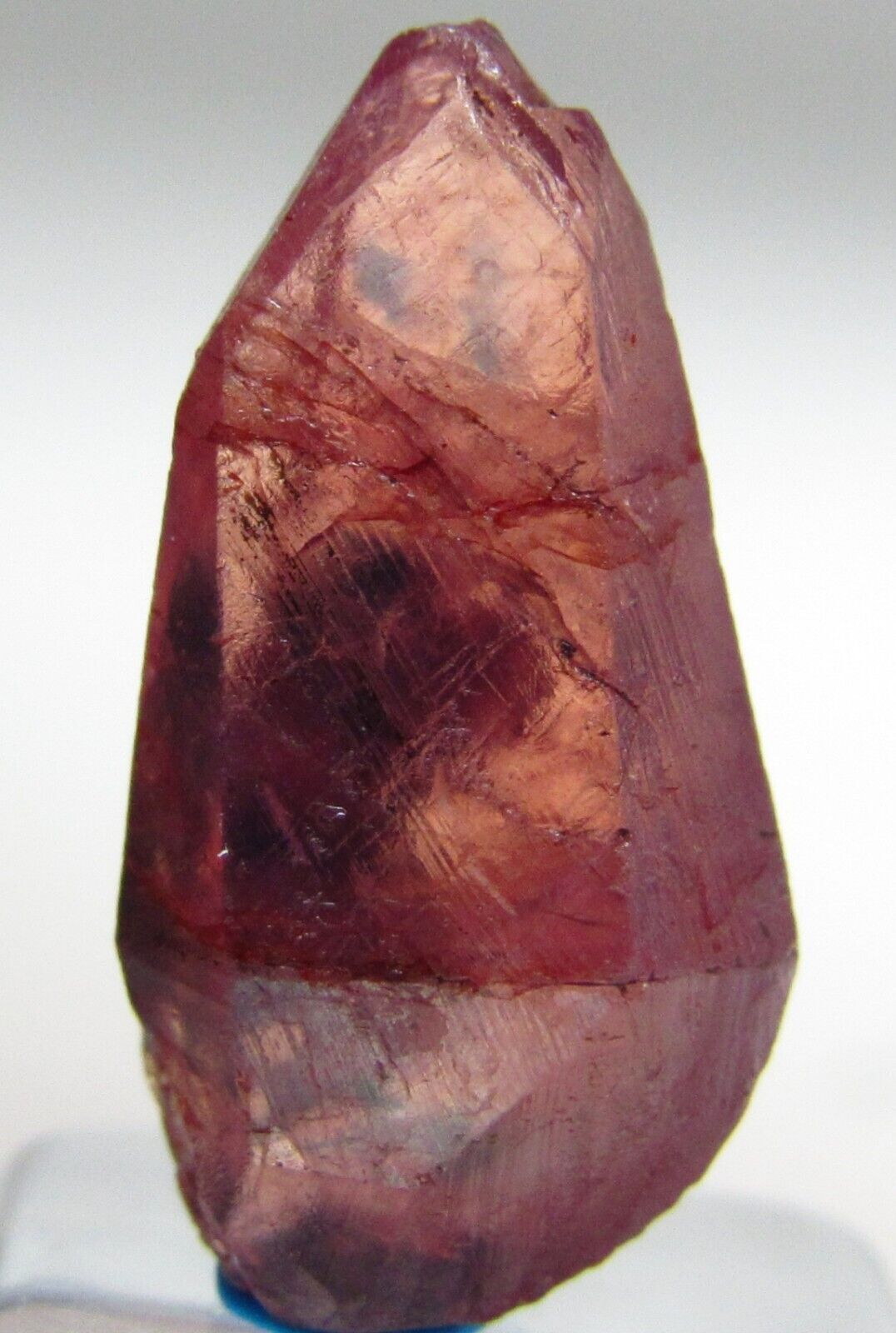 EXTRAVAGANT FINE DOUBLE TERMINATED GEM CLEAR RUBY CRYSTAL WINZA TANZANIA