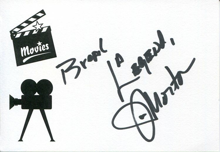 Joe Morton Terminator 2 Eureka Scandal Smallville Speed Signed Autograph