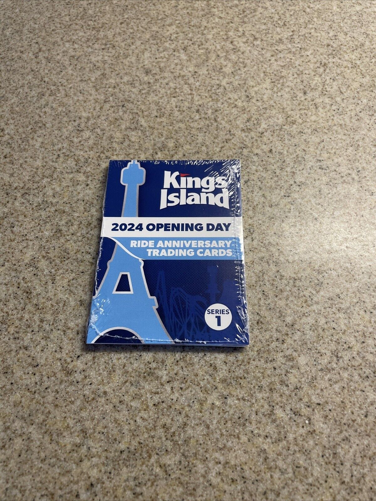 Kings Island 2024 Opening Day Ride Anniversary Trading Cards