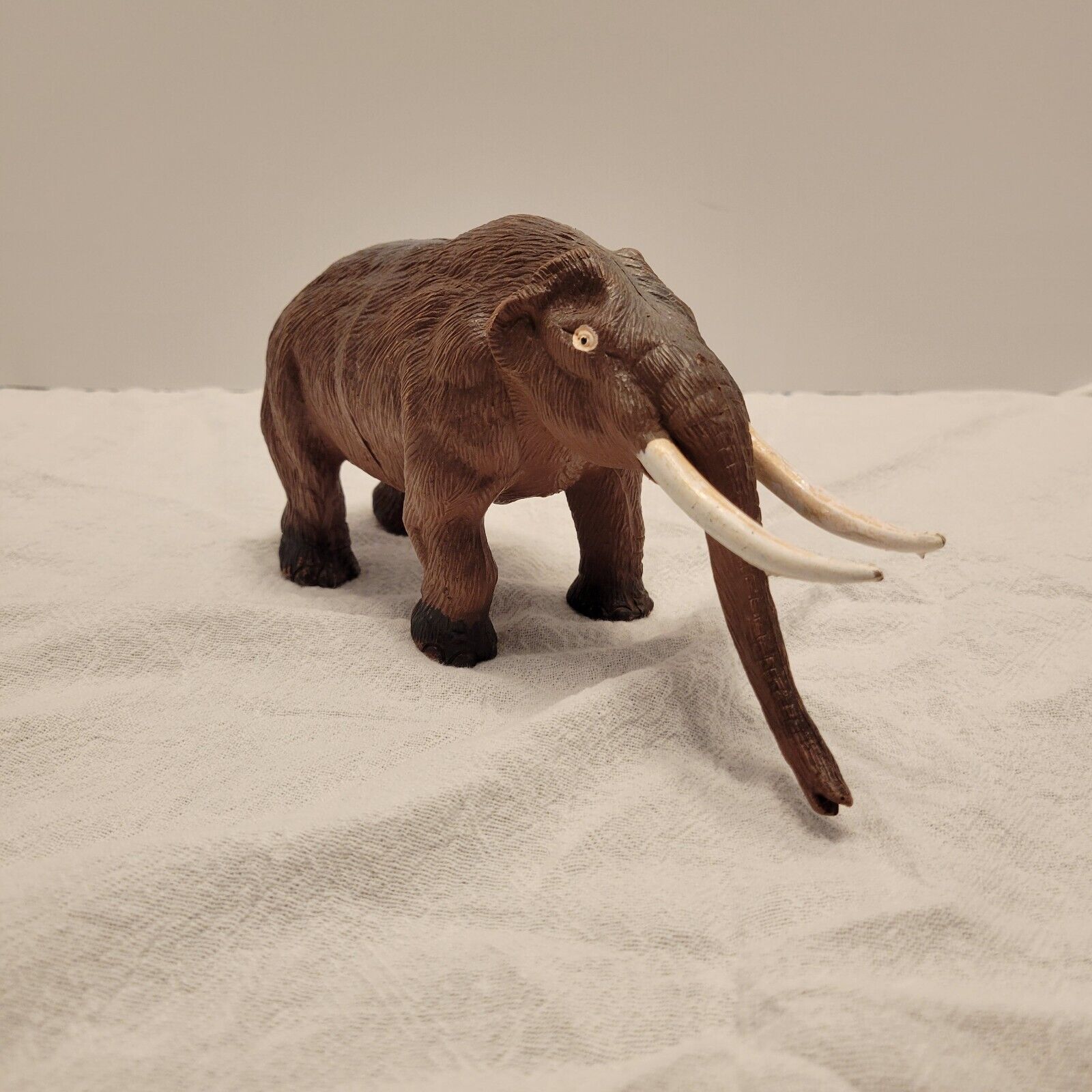 Vintage Imperial Toys Woolly Mammoth Rubber Prehistoric Dinosaur Era Figure 1989