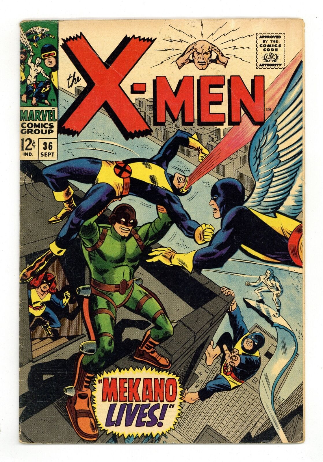 Uncanny X-Men #36 VG 4.0 1967