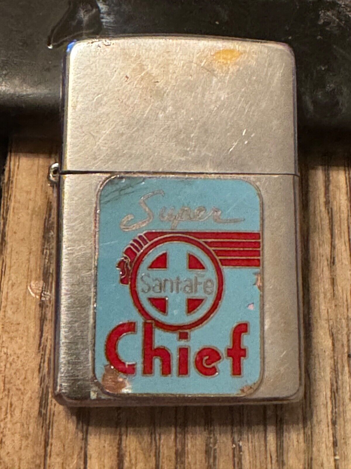 Zippo Lighter Santa Fe Super Chief Railroad