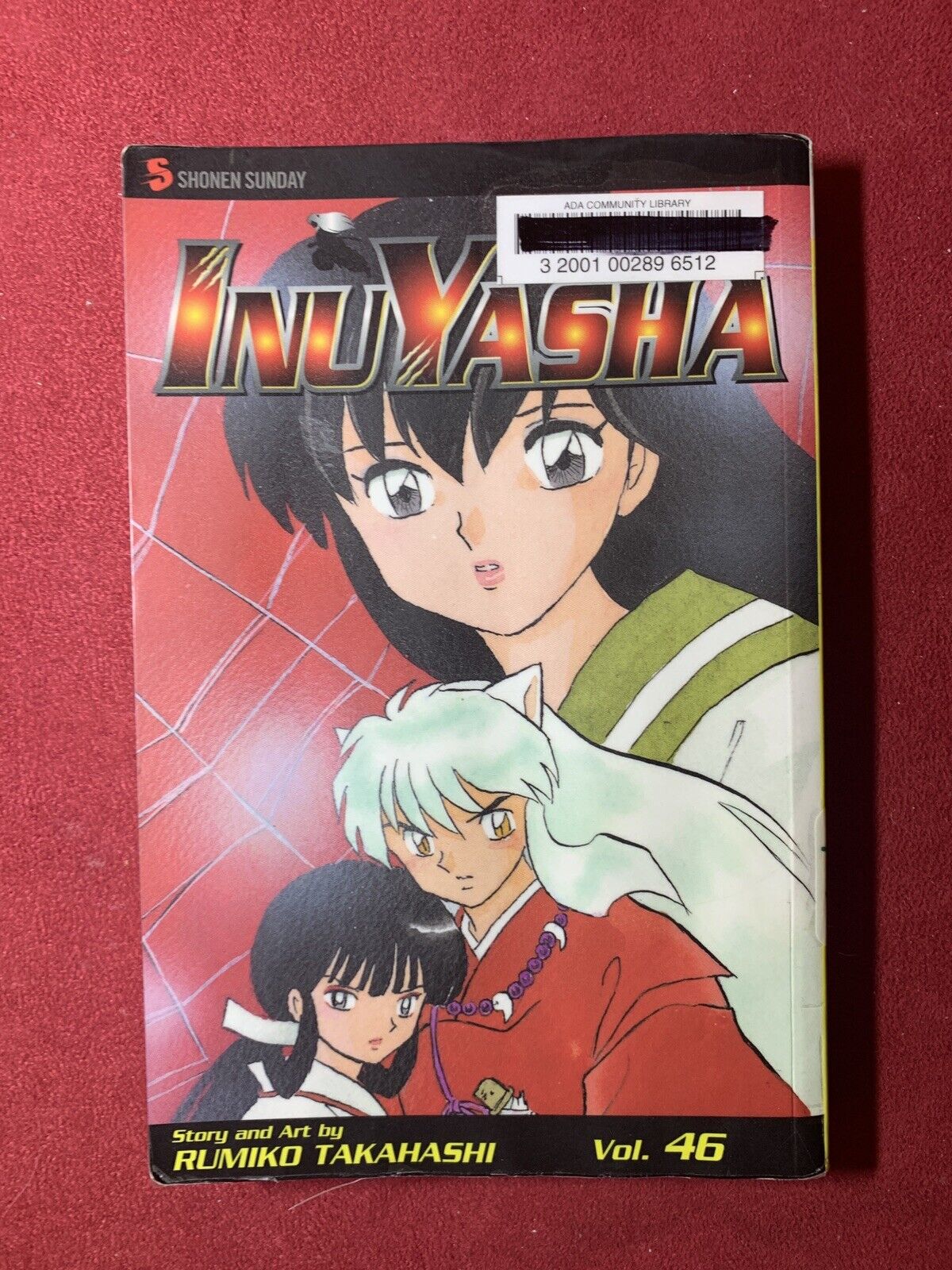 InuYasha, Vol. 46, by Rumiko Takahashi, English Manga 2010 *Ex-Library
