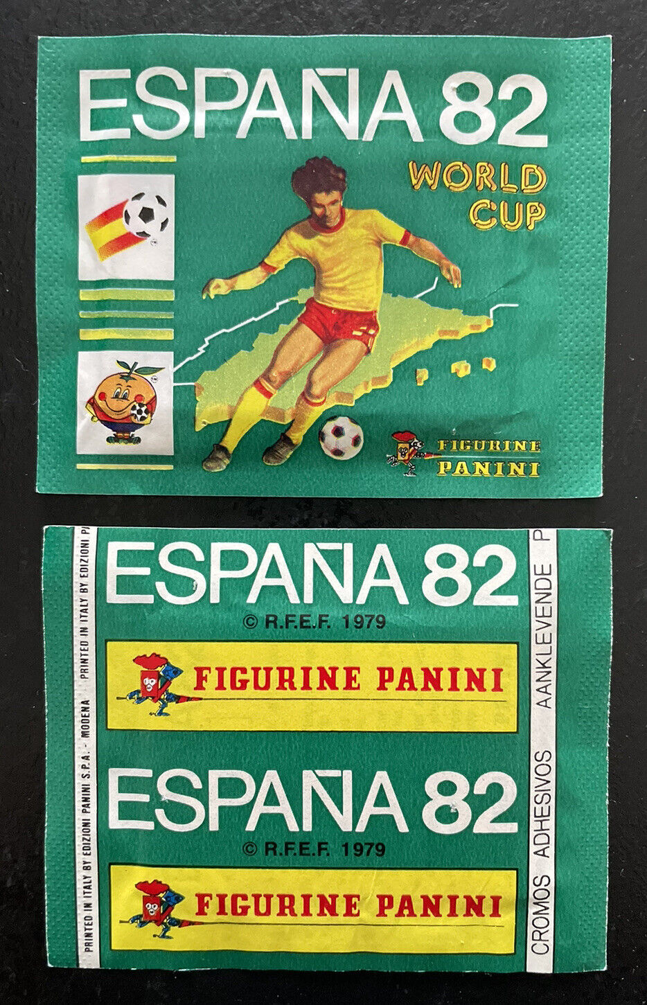 Original Bustina Panini Foot Spanish World Cup 82 Pouch