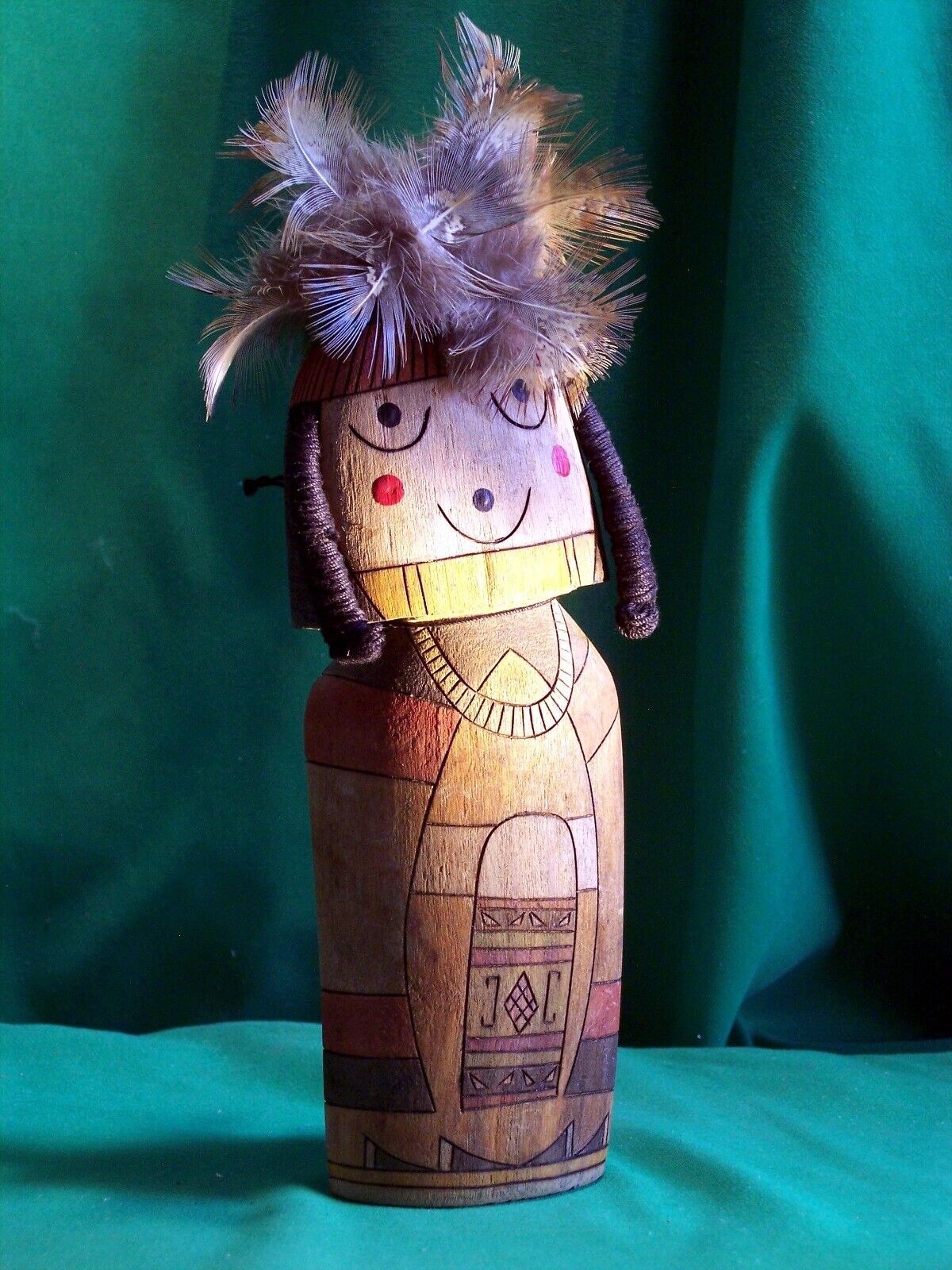 Hopi Kachina Doll -The Grandmother Kachina by Theron Talashoma - Irresistible