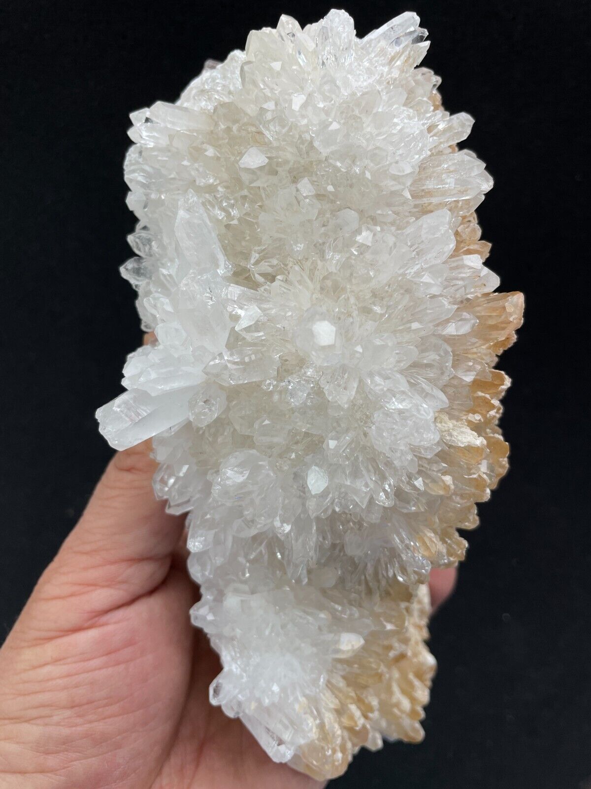 1546g Natural Transparent and beautiful quartz crystal cluster mineral specimen