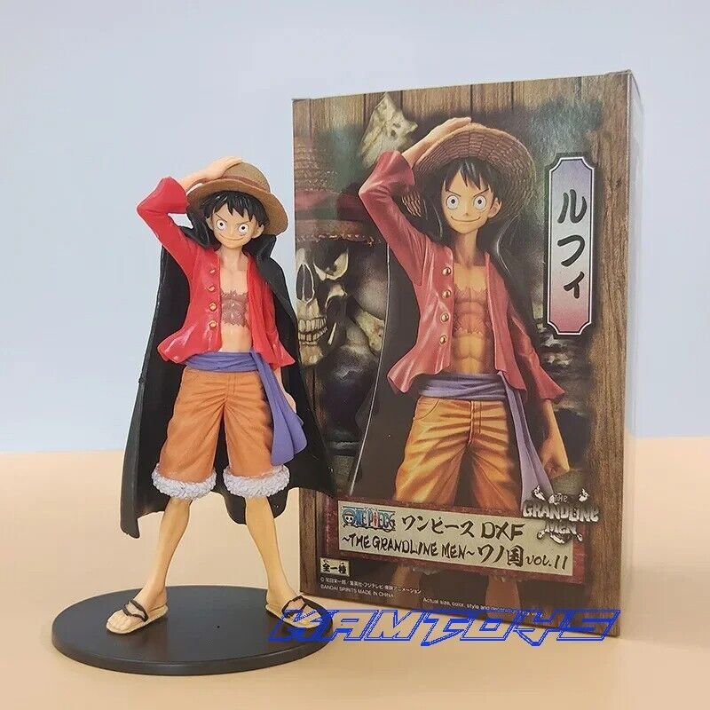 17cm One Piece Luffy Figure Anime PVC Statue Model Collectible Toys Gift