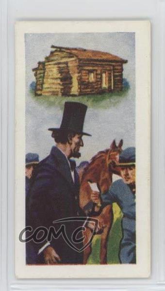 1957 Kane Historical Characters Abraham Lincoln #36 7ut