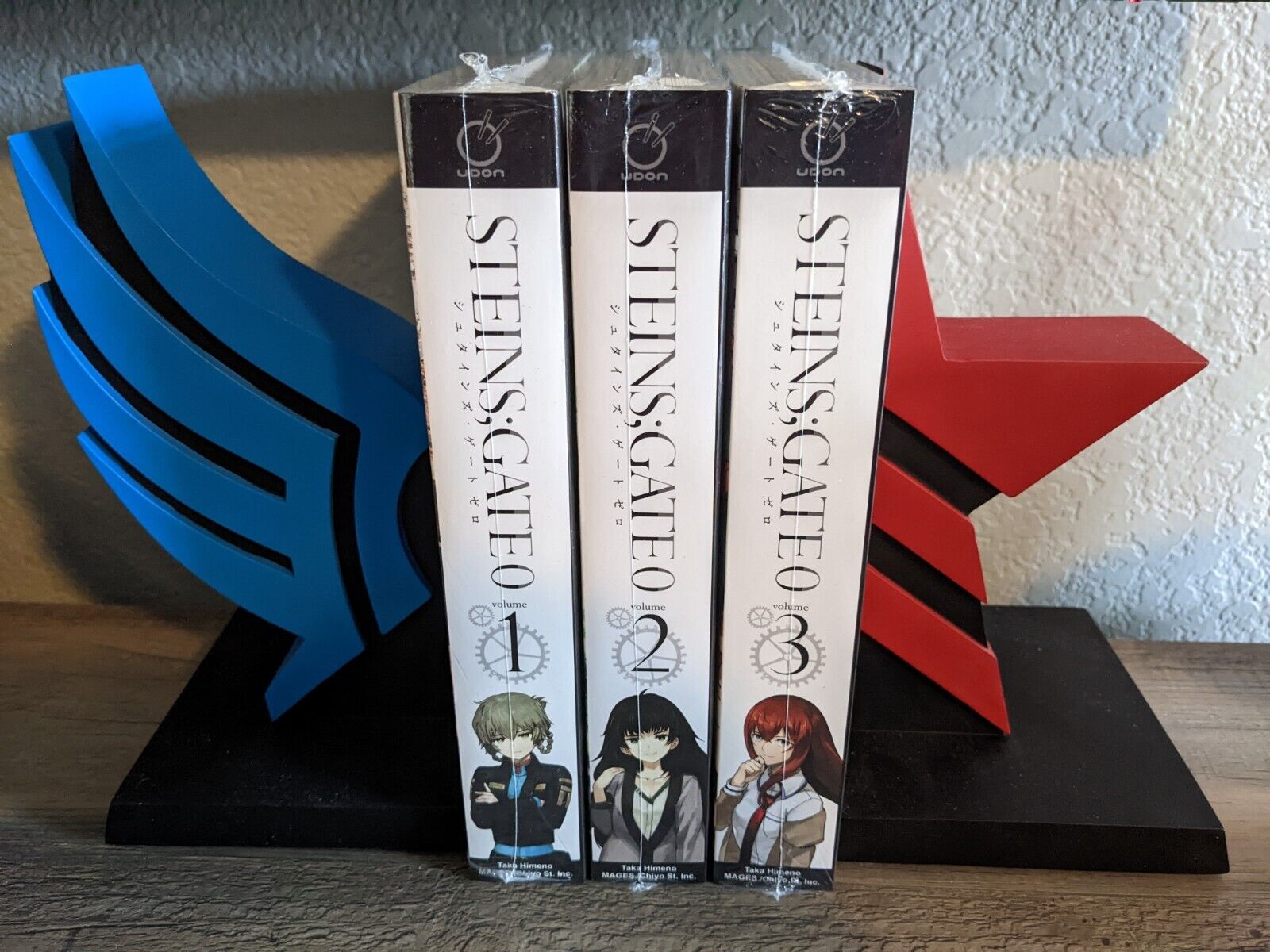 Steins;Gate 0 Vol 1-3 Complete English Manga Set - Brand New Sci-Fi Taka Himeno