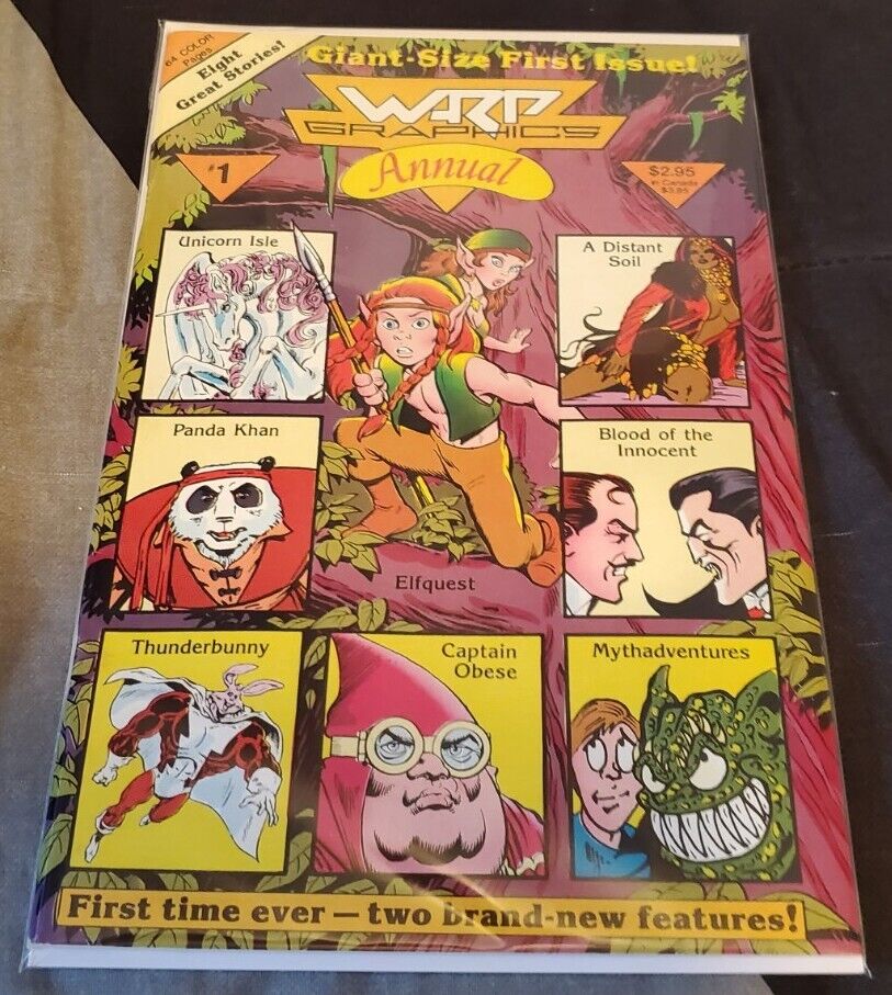 Warp Graphics Annual #1 (Warp Graphics 1986) Elfquest