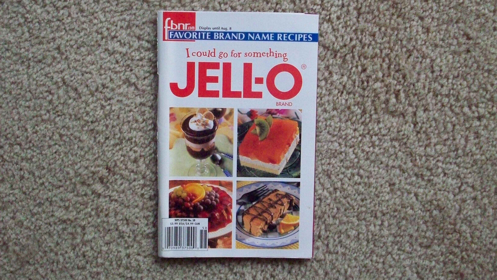 Jello Favorite Name Brand Recipe booklet, circa 2000