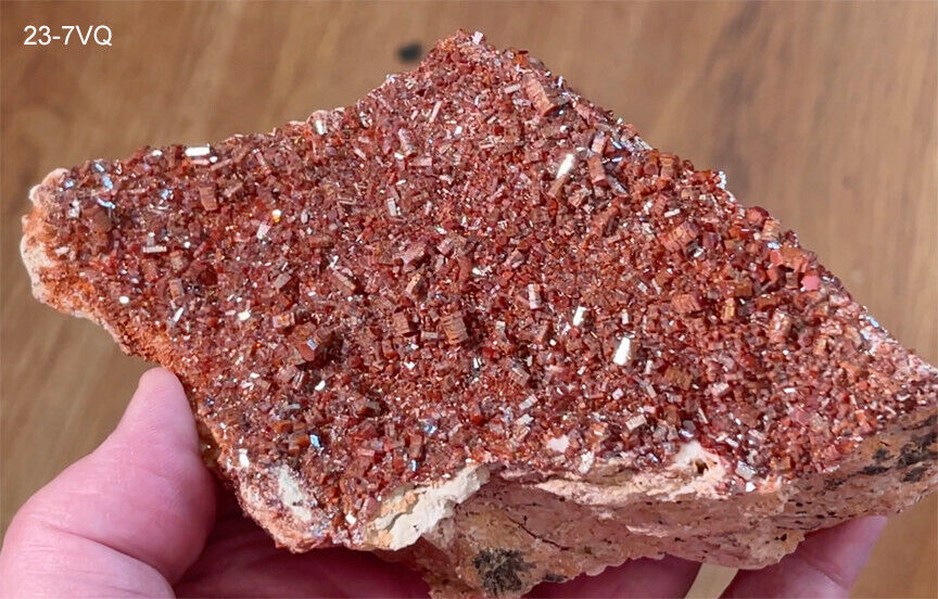Vanadanite Arizona World Class Big Crystals Specimen HUGE 530g. SEE VIDEO