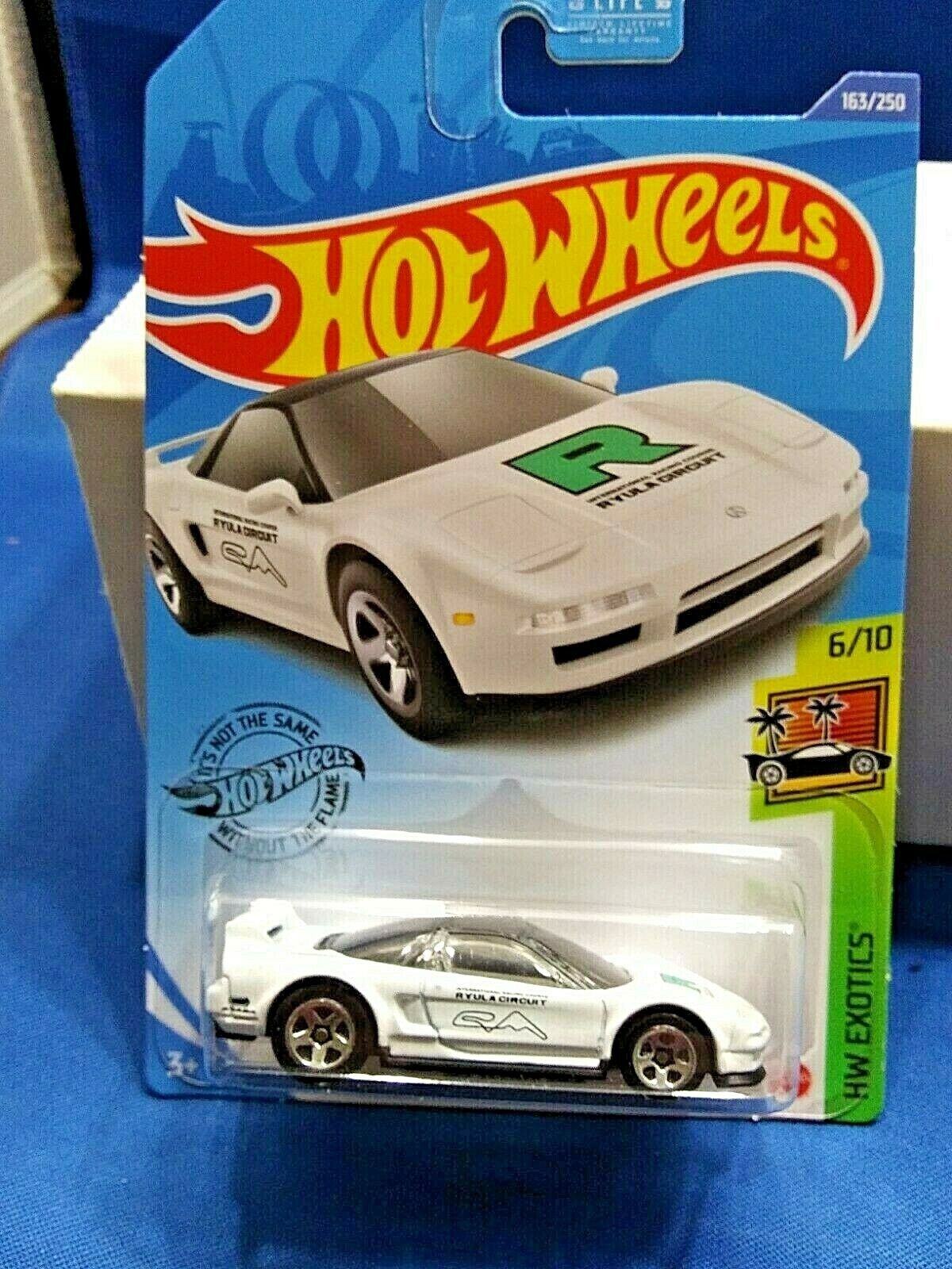 Hot Wheels '90 Acura NSX HW Exotics #6/10 White Die-Cast 1:64 Scale Must See New