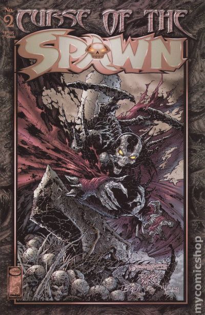 Curse of the Spawn #2 VF 1996 Stock Image