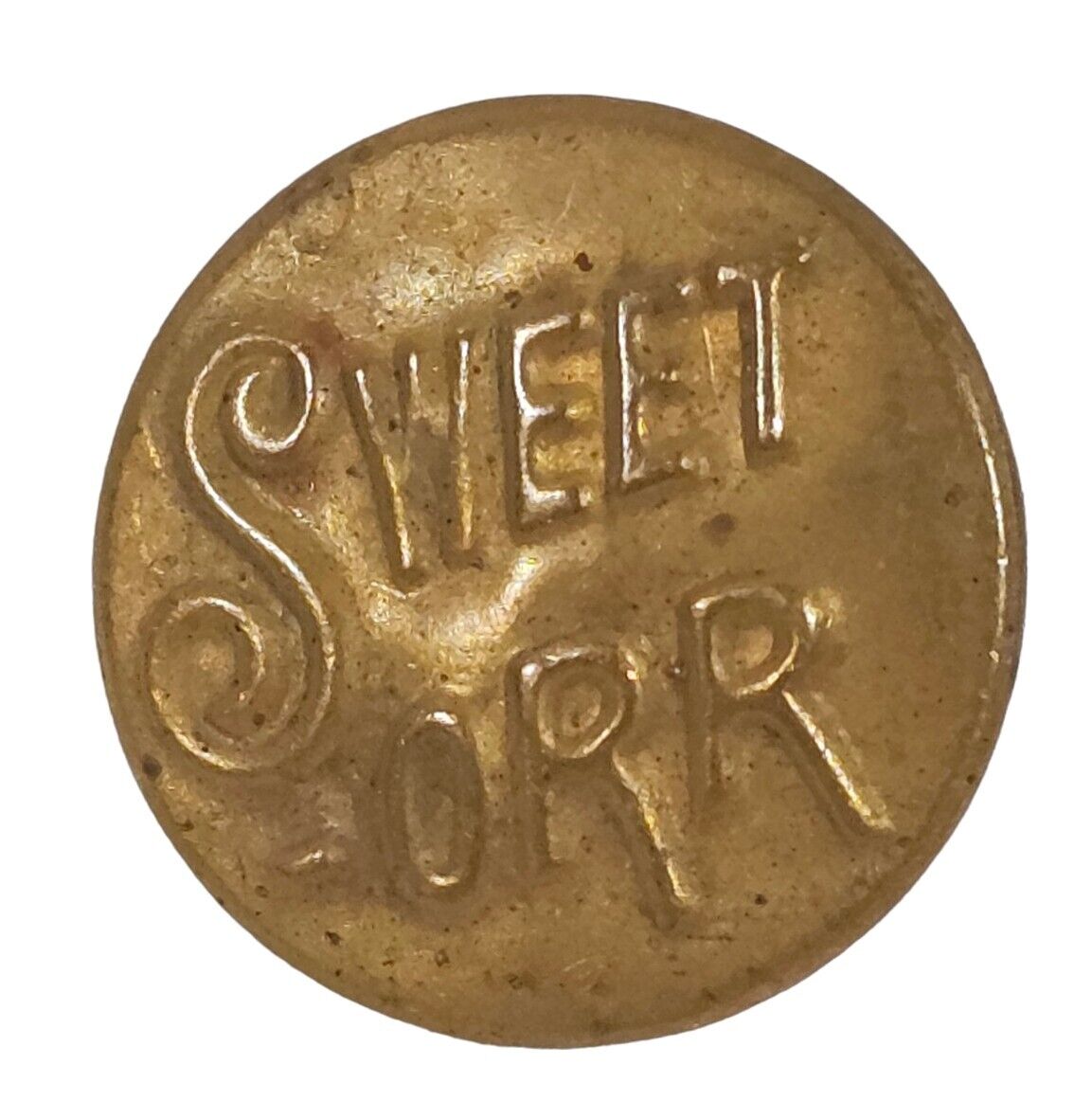 Vintage Sweet Orr Work Clothes Brass Button Wobble Shank