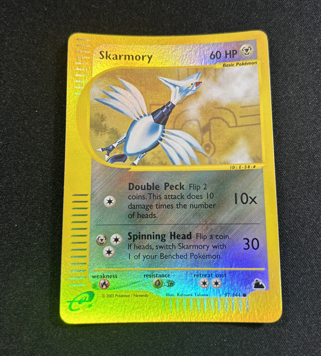 Pokémon Skarmory- 97/144 Reverse Holo Skyridge