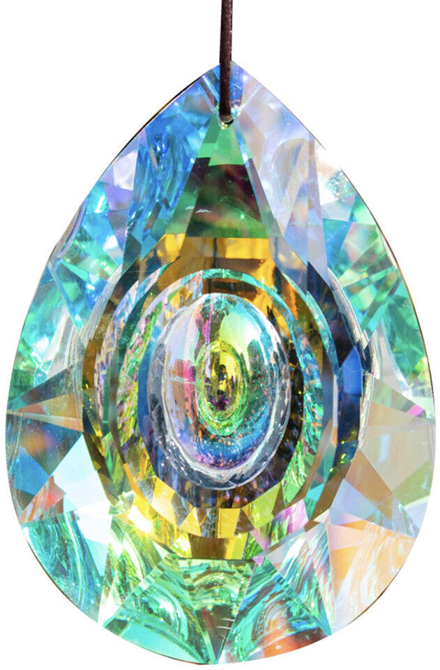 H&D HYALINE & DORA 89mm/3.5in Hanging Chandelier Crystals Prisms for Window