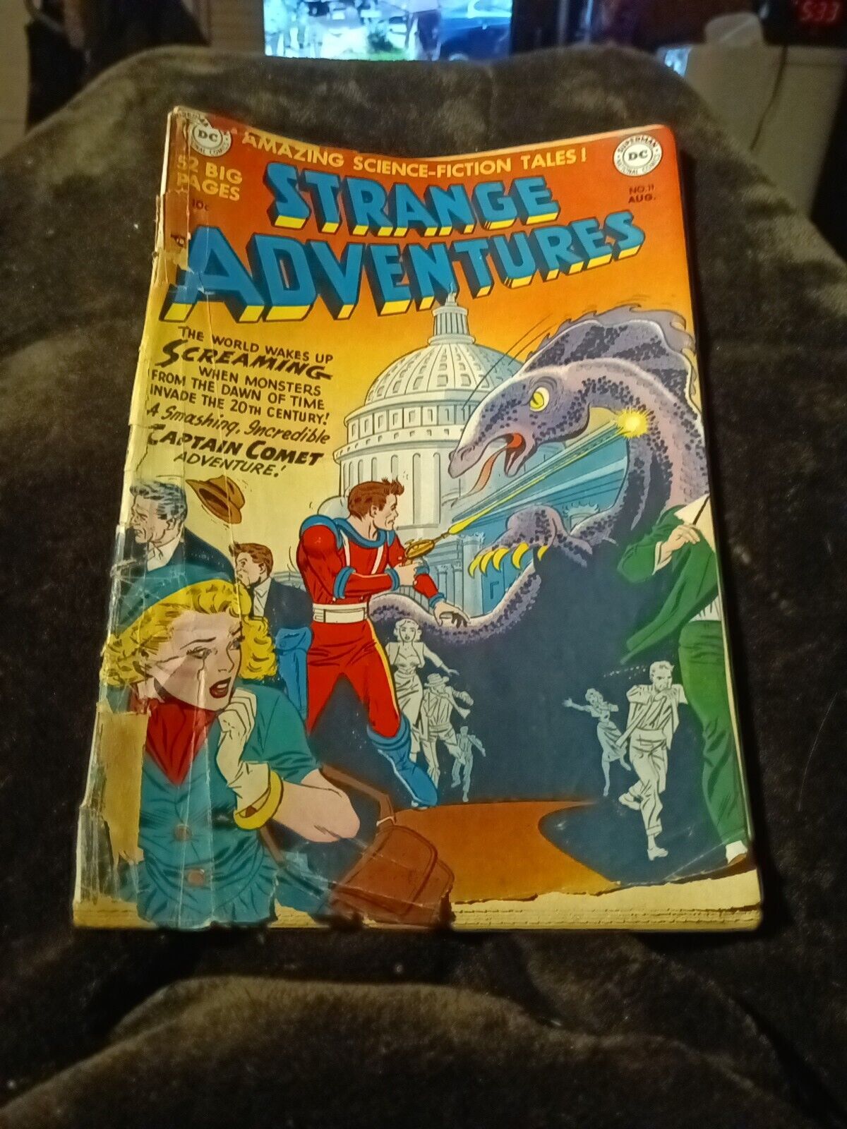STRANGE ADVENTURES 1953 DC #11 Comics Golden Age 3rd Captain Comet 1st Print
