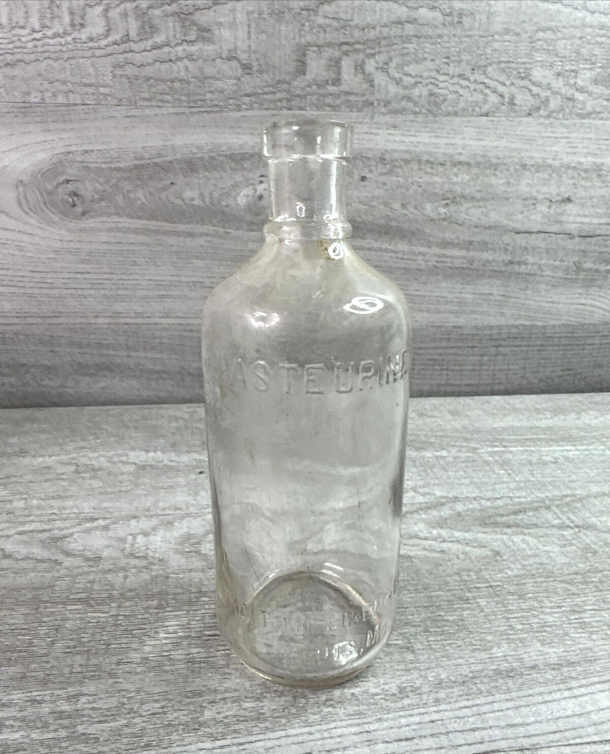 Vintage Pasteurine Bottle Jno. T. Milliken & Co. St. Louis. Mo. U.S.A