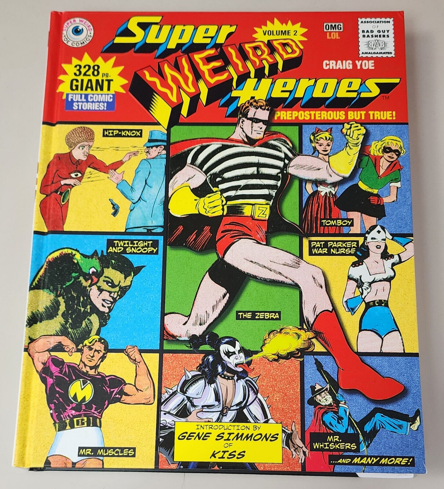 SUPER WEIRD HEROES VOLUME 2  (IDW 2018 HC Golden Age Comics ~ Craig Yoe)
