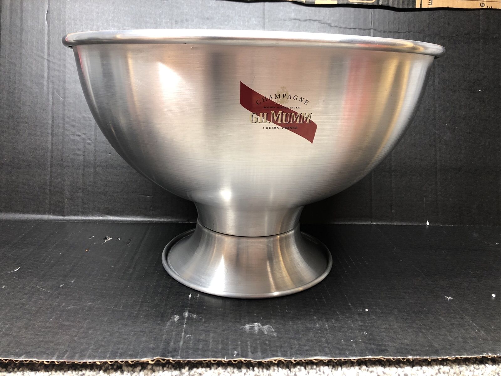 Vintage  G.H. Mumm A Reims-France Large Champagne Bowl