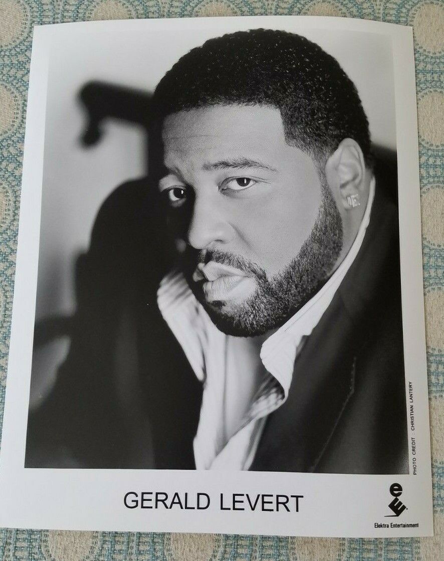 RC064 BAND Press Photo PROMO MEDIA  Gerald Edward Levert was an American singer-