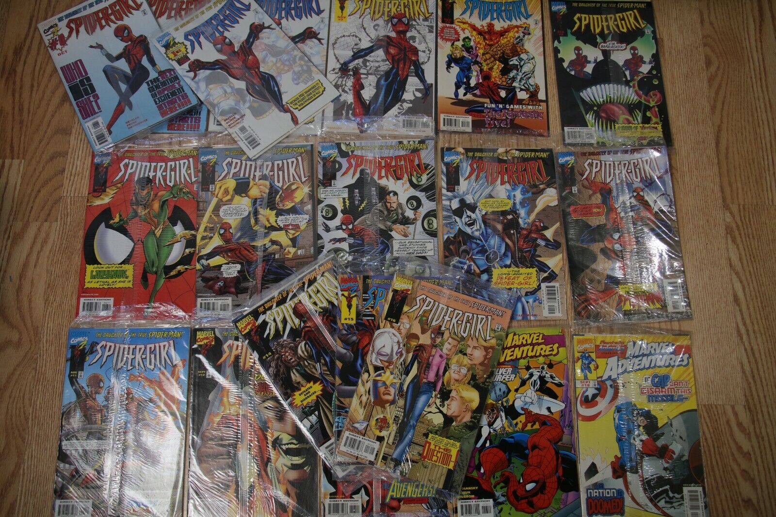 19x DC Comics Direct Edition Spidergirl Comic Lot Editions 2x edition 1 New lot