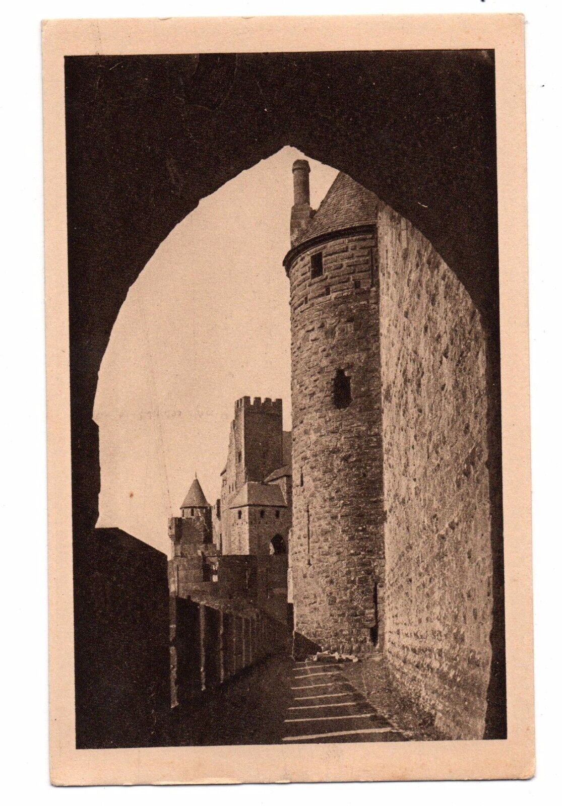 CARCASSONNE - covered passage of the Lices (C1981)