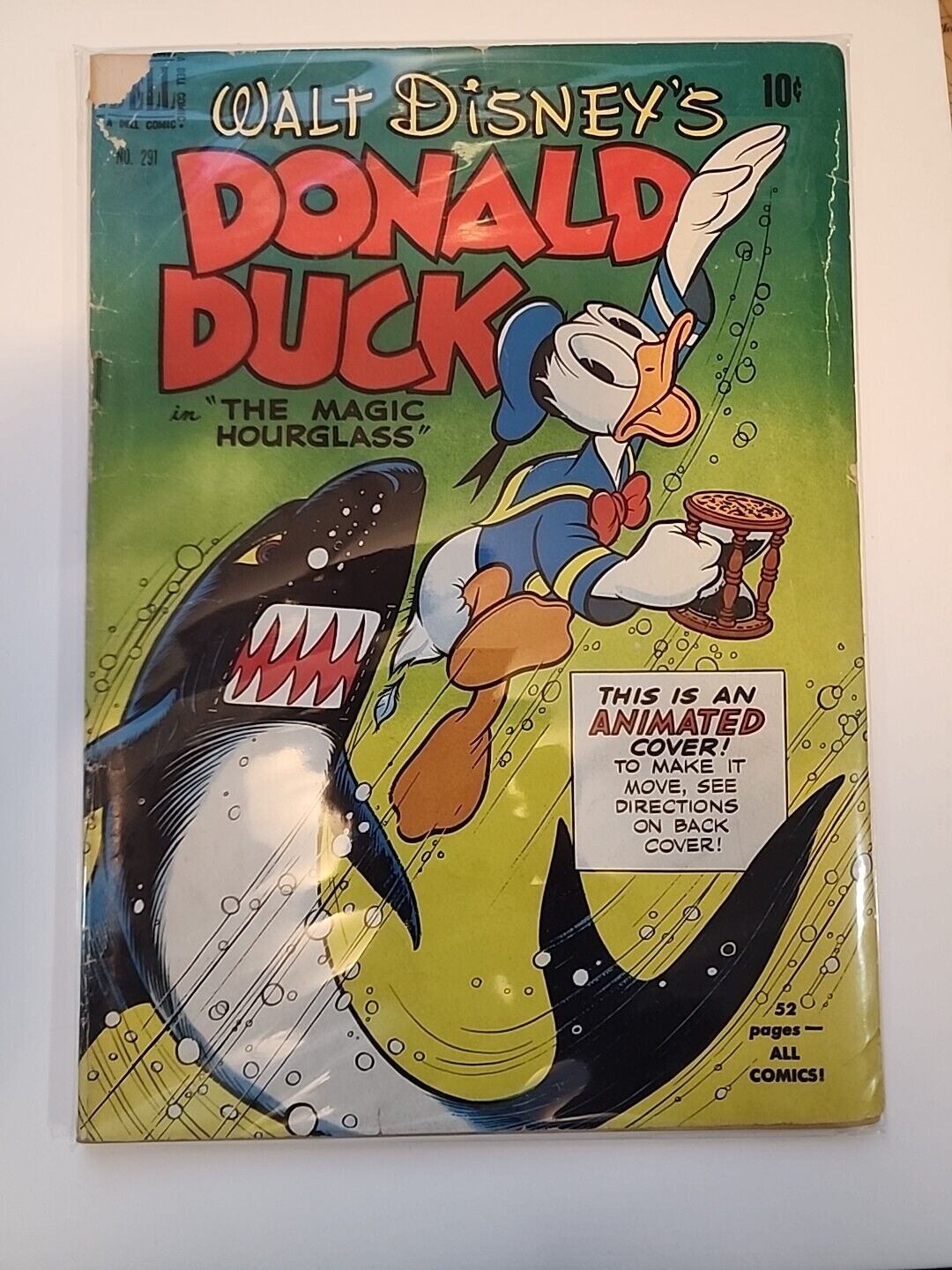 Donald Duck #291 Dell Four Color - 1950, Carl Barks Dell Golden Age - 2.5/3