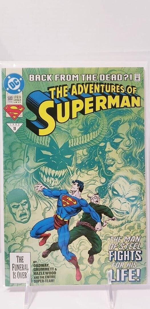 19462: DC Comics ADVENTURES OF SUPERMAN #500 NM Grade