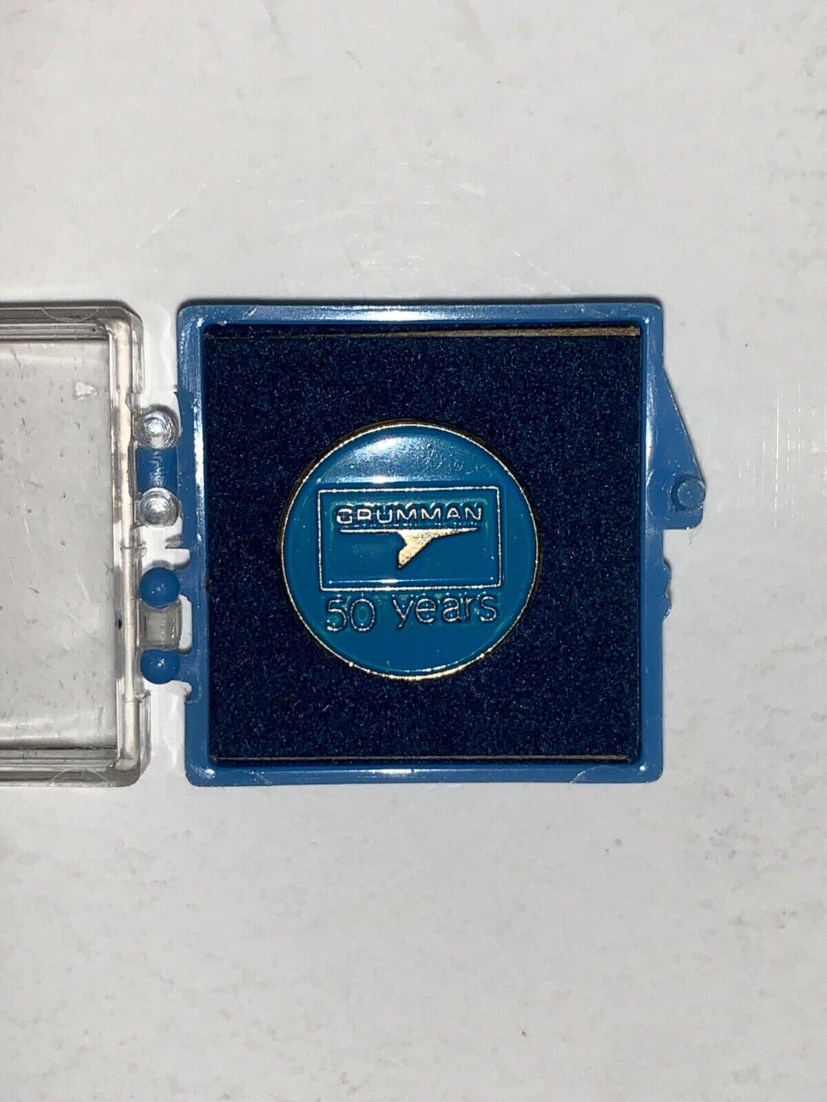 Grumman 50 Year Anniversary Lapel Pin Vintage Rare Northrop Aviation