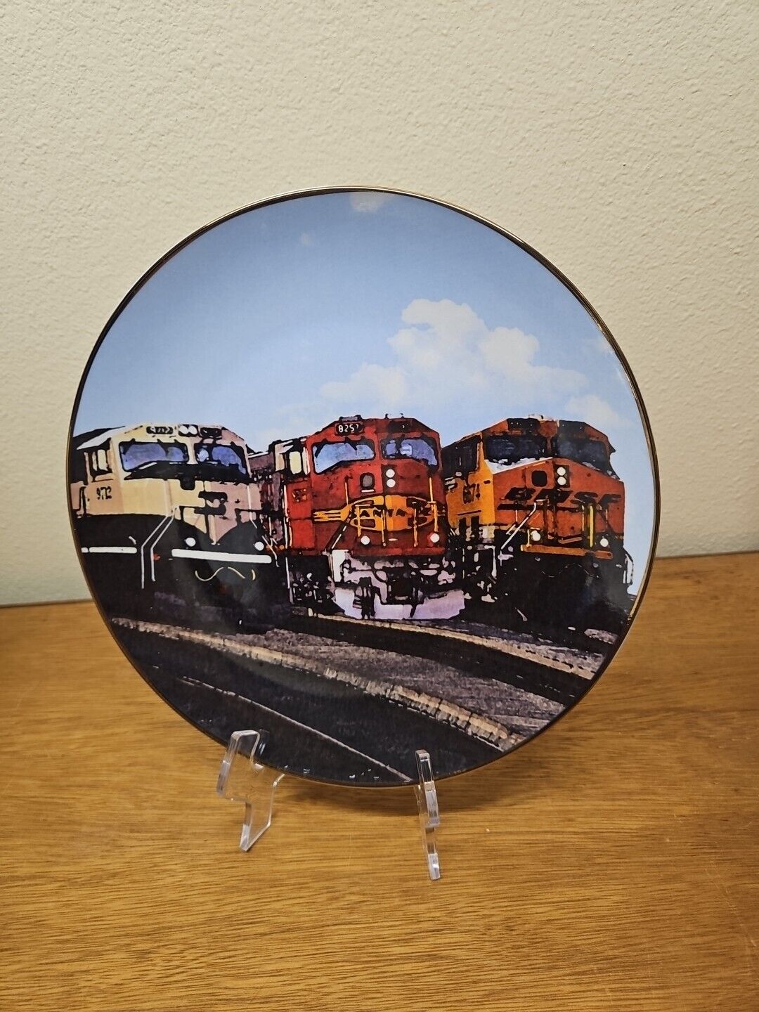 BNSF Railway Collector Plate 25th Anniversary & 2019 Safety Award 