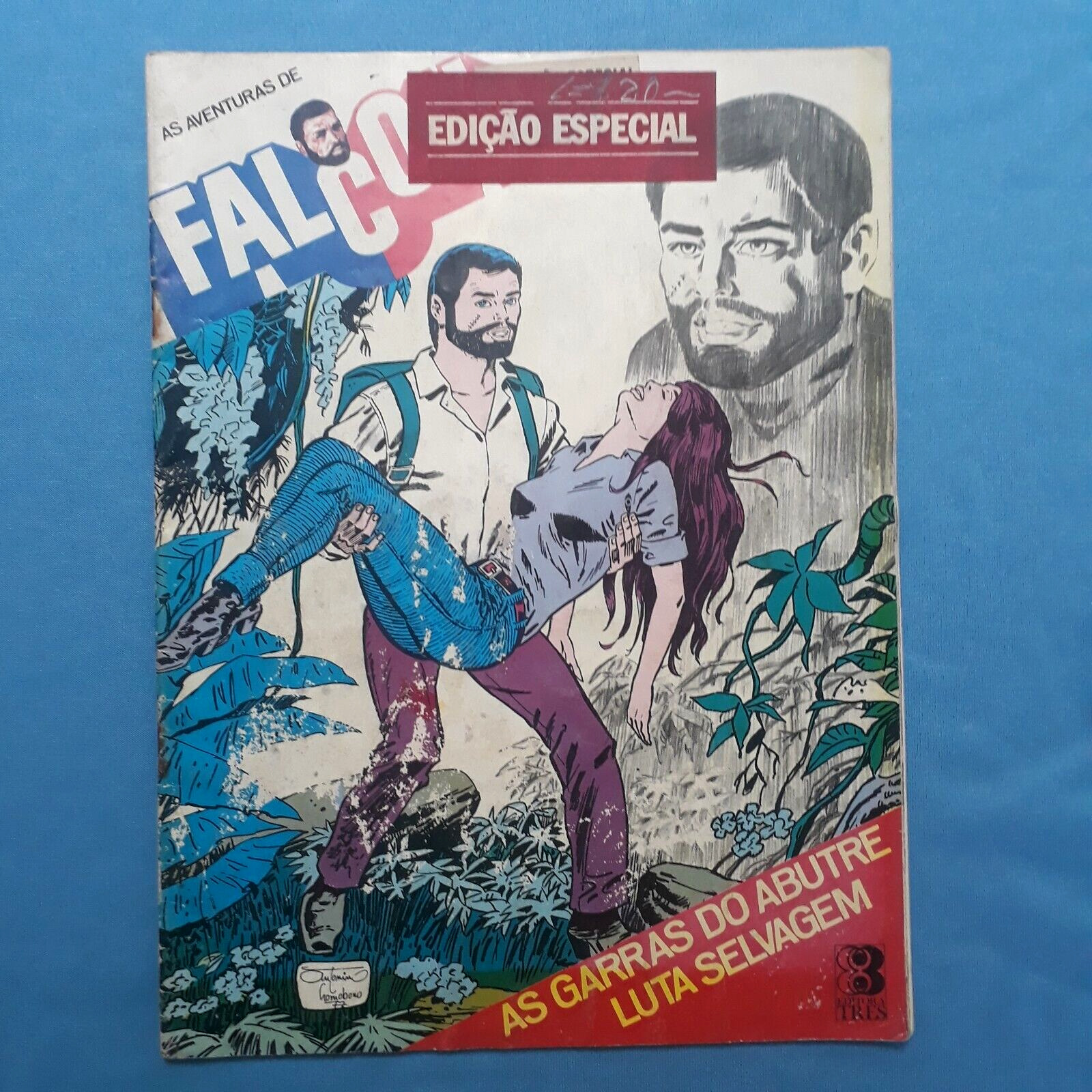 Falcon Gi Joe Comando em acao Comic #1 (Special Ed.) Sep/1977  Brazil Ed. Três