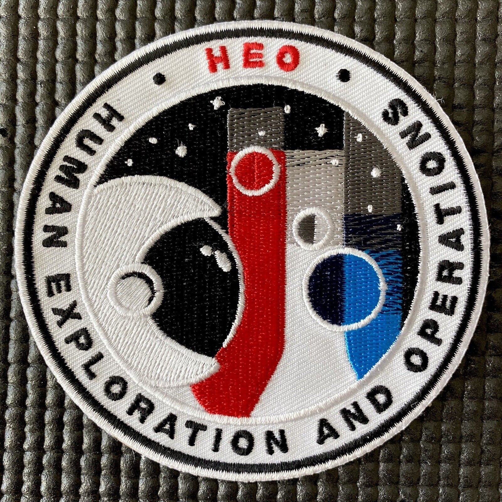 NASA HUMAN EXPLORATION and OPERATIONS - HEO- SPACE PATCH - 3.5\