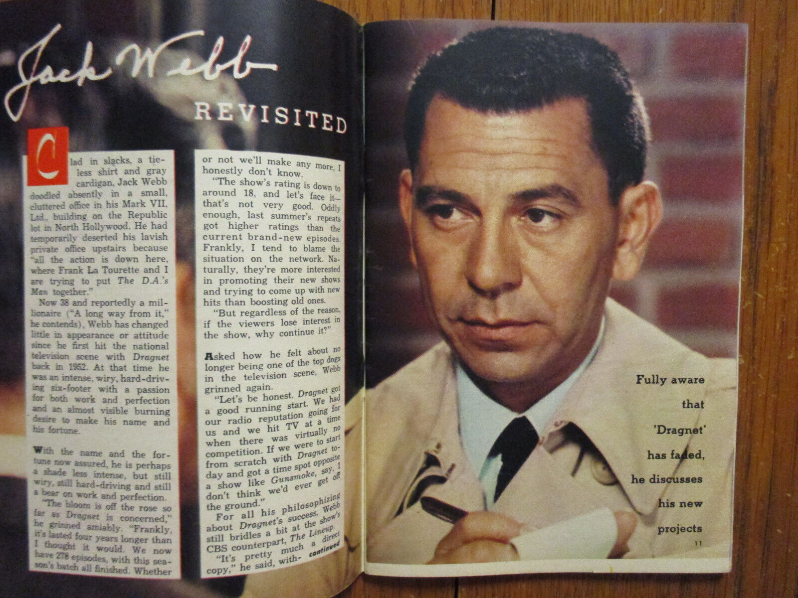Jan. 10, 1959 TV Guide(JACK WEBB/JEANNE COOPER/HUCKLEBERRY  HOUND/MILTON  BERLE)