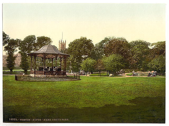 Photo:Grove Park,Weston-super-Mare,England,1890s